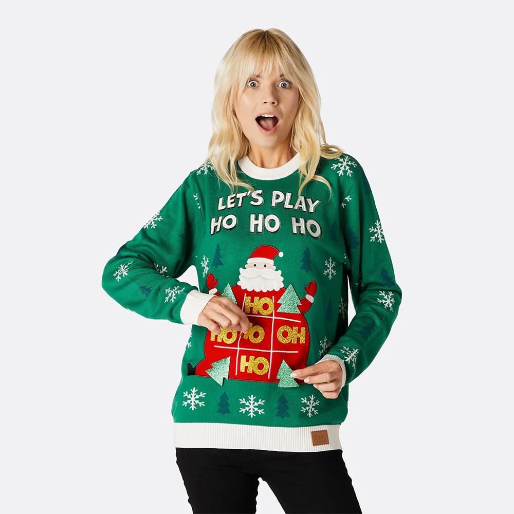 Kersttrui met Boter Kaas en Eieren spelletje