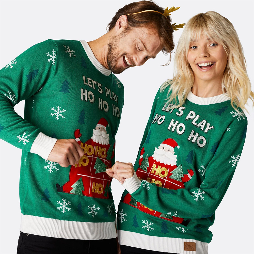 Kersttrui met ingebouwd spelletje